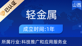 山西轻金属新材料产业技术研究院太原分公司