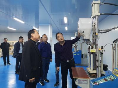 万瑞健在深入新材料光电产业园调研时强调:凝心聚力大干四季度 奋力冲刺全年总目标